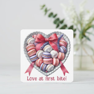 Liefde Op Het Eerste Gezicht - Valentijnskaart Bedankkaart