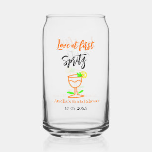 Liefde op het eerste glas orange zwarte bruidsmeis