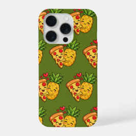 Liefde Op Het Eerste Plakje - Pizza Ontmoet Ananas iPhone 15 Pro Case