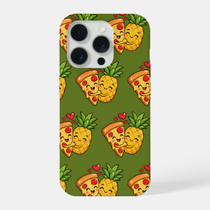 Liefde Op Het Eerste Plakje - Pizza Ontmoet Ananas iPhone 15 Pro Case