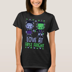 Liefde Op Het Eerste Schrik Kawaii Frankenstein Mo T-shirt