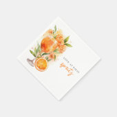 Liefde Op Het Eerste Spritz Bruidsborrel Servet (Hoek)