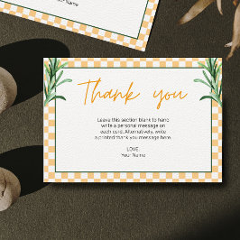 Liefde op het Eerste Spritz Bruidsborrel Sinaasapp Bedankkaart