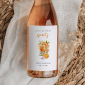 Liefde Op Het Eerste Spritz Bruidsdiner Wijn Etiket
