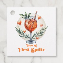 Liefde op het Eerste Spritz Bruidsfeest Bedankjes Labels