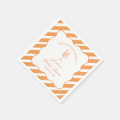 Liefde op het eerste Spritz Bruidsfeest Italiaans  Servet (Hoek)