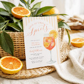Liefde Op Het Eerste Spritz Bruidsfeest Kaart