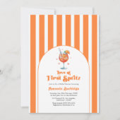 Liefde op het Eerste Spritz Bruidsfeest Kaart (Voorkant)
