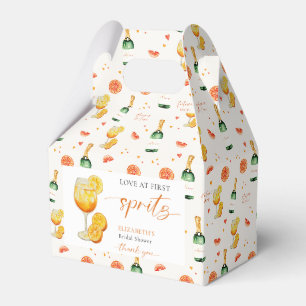 Liefde Op Het Eerste Spritz Bruidsfeest Persoonlij Bedankdoosjes