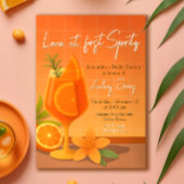 Liefde op het eerste Spritz Bruidsfeestje Kaart