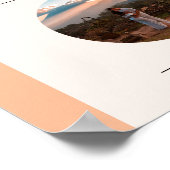 Liefde op het eerste Spritz Bruidsfoto Waar waren  Poster (Hoek)