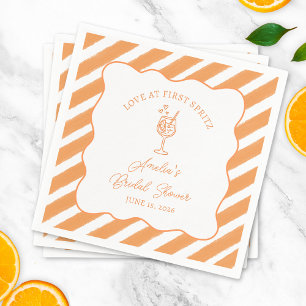 Liefde op het Eerste Spritz Bruidsuitnodiging Ital Servet