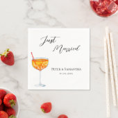 Liefde Op Het Eerste Spritz-huwelijk  Servet (Insitu)