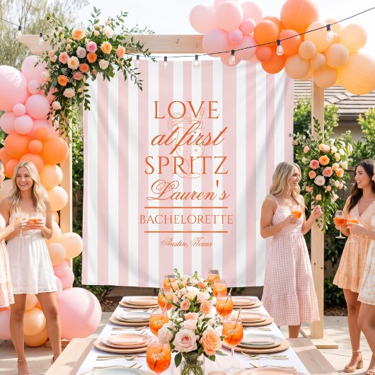 Liefde Op Het Eerste Spritz Jonggezellenfeest Wandkleed