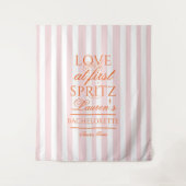 Liefde Op Het Eerste Spritz Jonggezellenfeest Wandkleed (Voorkant)