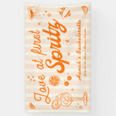 Liefde op het Eerste Spritz Meisjesuitje Welkom Spandoek (Verticaal)