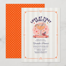 Liefde Op Het Eerste Spritz Preppy Bruidsfeest