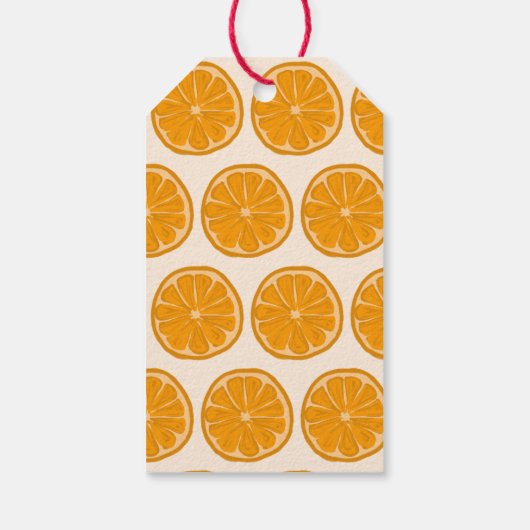 Liefde op het eerste spritz retro vrijgezellenfees cadeaulabel (Achterkant)