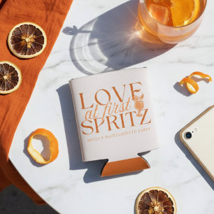 Liefde Op Het Eerste Spritz Vrijgezellenfeest Blikjeskoeler