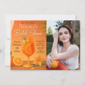 Liefde op het eerste Spritz Vrijgezellenfeest met  Kaart (Voorkant)