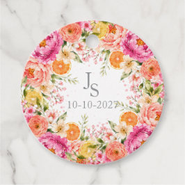 Liefde op het eerste spritz zomer bloemencadeau bedankjes labels