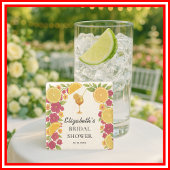 Liefde op het Eerste Spritzje Sinaasappel Bruidsdi Stenen Onderzetter