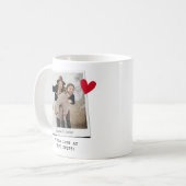 Liefde Op Het Eerste Swipe Foto Mok Cadeau (Voorkant links)