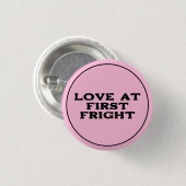 Liefde Op Het Eerste Verschrikken Pastel Goth Ronde Button 3,2 Cm (Voorkant /achterkant)