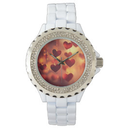 Liefde op je pols - Hanging Hearts Polshorloge Horloge