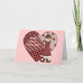 Liefde op je verjaardag kaart (Voorkant)