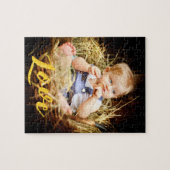 Liefde op maat gemaakte foto's kinder of huisdier legpuzzel (Horizontaal)