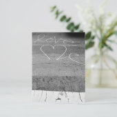 Liefde op straat briefkaart (Staand voorkant)