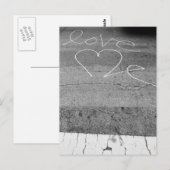 Liefde op straat briefkaart (Voorkant / Achterkant)