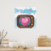 Liefde op televisie poster (Keuken)
