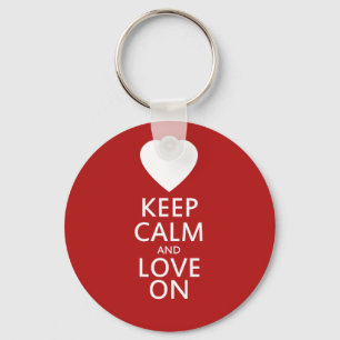 Liefde op Valentijnsdag Sleutelhanger