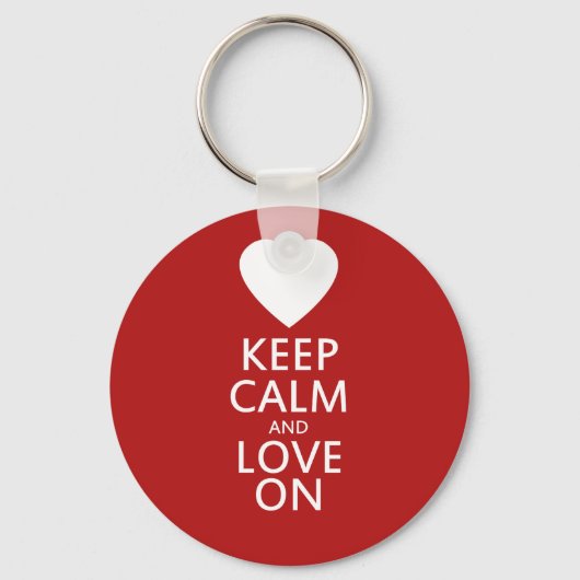 Liefde op Valentijnsdag Sleutelhanger (Voorkant)