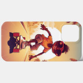 Liefde op wielen - Cool Skateboarden Heart Design  Case-Mate iPhone Case (Achterkant (horizontaal))