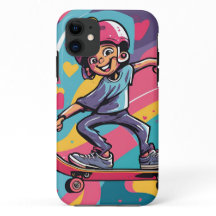 Liefde op wielen - Cool Skateboarden Heart Design