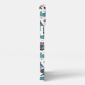 Liefde op wielen - Cool Skateboarden Heart Design  iPhone Hoesje (Rechterkant)