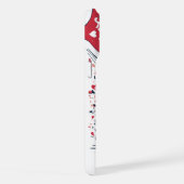 Liefde op wielen - Cool Skateboarden Heart Design  iPhone Hoesje (Rechterkant)