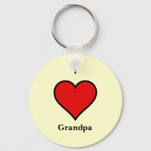 Liefde Opa Sleutelhanger