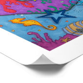 "Liefde" origineel kunstwerk van Cindy Higby Poster (Hoek)