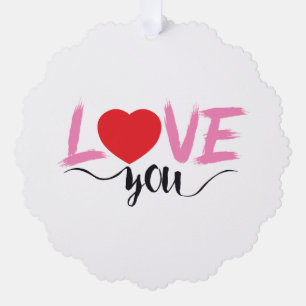 Liefde Ornament Kaart