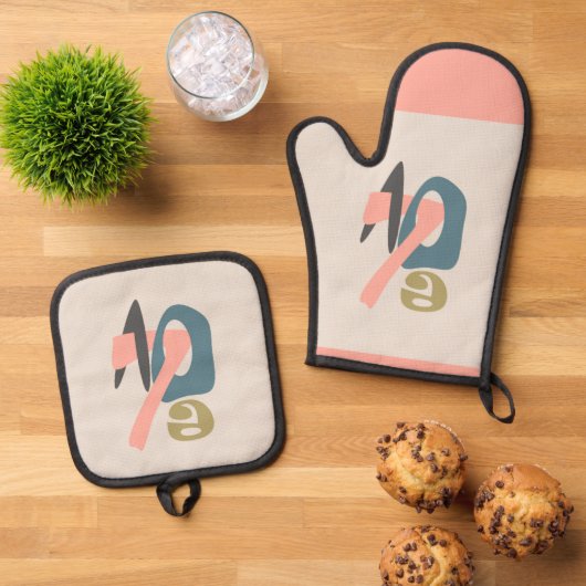 Liefde Ovenwant & Pannenlap Set (Top down)