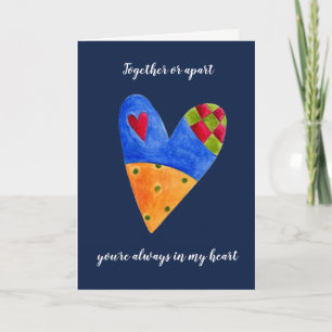 Liefde over de feestelijke feestdag van Miles Feestdagen Kaart