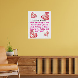 Liefde Overal Poster