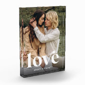 Liefde overlay persoonlijke paren fotoblokken (Links)