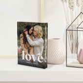 Liefde overlay persoonlijke paren fotoblokken