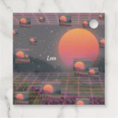 Liefde overstijgt multiversum bedankjes labels (Achterkant)