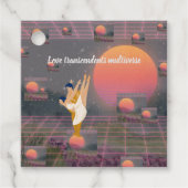 Liefde overstijgt multiversum bedankjes labels (Voorkant)